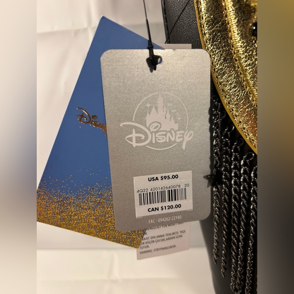 Danielle Nicole Disney 30th Anniversary Jasmine Aladdin Crossbody Bag NWT - Picture 8 of 10